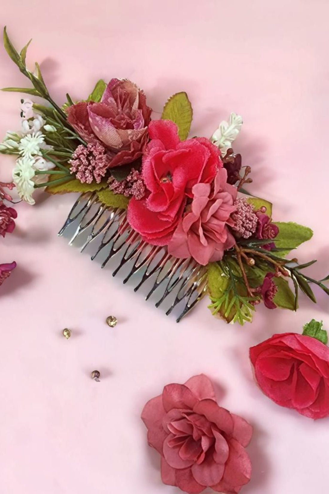 Silk Flowers Comb Kits - Shufizoo