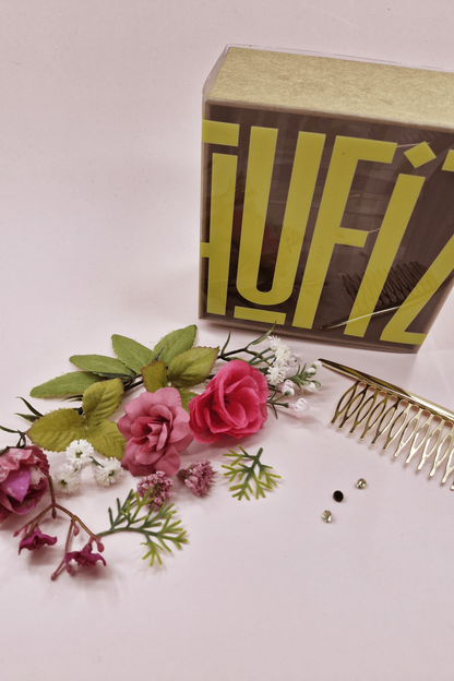 Silk Flowers Comb Kit - Fairy magic