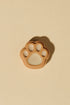 Magic Braids Charms - Shufizoo - brown paw print