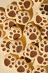 Magic Braids Charms - Shufizoo - brown paw print 